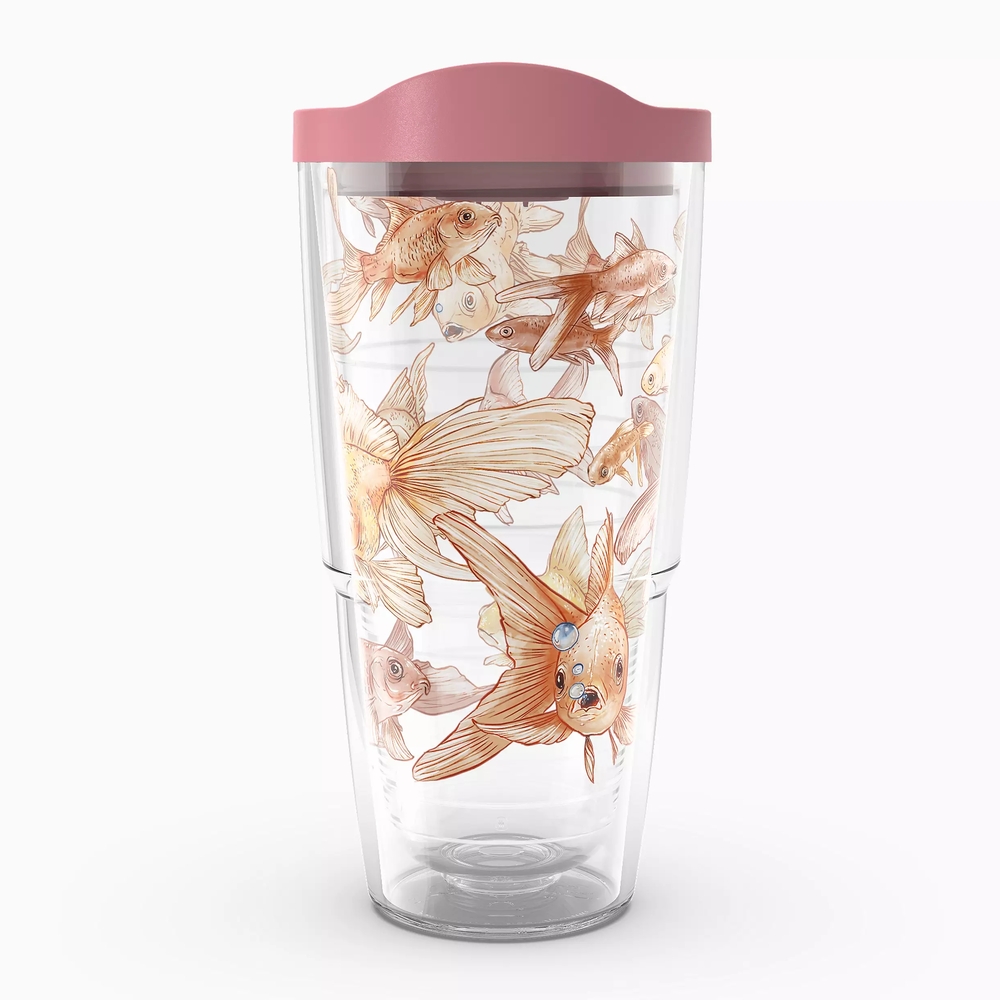 Tervis 24oz Here Fishy Fishy Tumbler without the lid - Picture 4 of 4